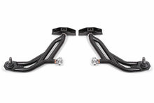 Load image into Gallery viewer, BMR 10-14 Ford Mustang Adj. Lower A-Arms w/ Delrin/Rod End / 19mm Tall Ball Joint - Black Hammertone - GTR Auto