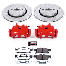 Load image into Gallery viewer, Power Stop 11-16 Jeep Gr&amp; Cherokee Front Z36 Truck &amp; Tow Kit w/Cals