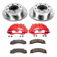 Load image into Gallery viewer, Power Stop 11-19 Chevrolet Silverado 3500 HD Rear Z36 Truck &amp; Tow Kit w/Cals