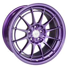 Load image into Gallery viewer, Enkei NT03+M 18x9.5 5x114.3 40mm Offset 72.6mm Bore Purple Wheel (MOQ 40)