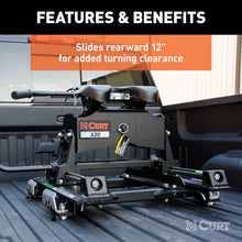 Load image into Gallery viewer, Curt A20 5th Wheel Hitch w/Roller and GM Puck System Adapter