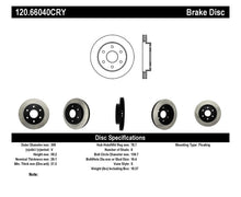 Load image into Gallery viewer, Stoptech 99-07 Chevy Silverado / 99-07 GMC Sierra Premium Front Cryo Brake Rotor