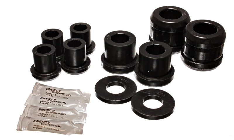 Energy Suspension 04-07 Mazda RX8 Black Front Control Arm Bushing Set - GTR Auto