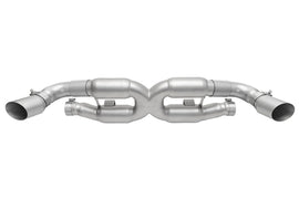 SOUL 10-12 Porsche 997.2 Turbo X-Pipe Exhaust - GT2 Style Sig Satin Tips