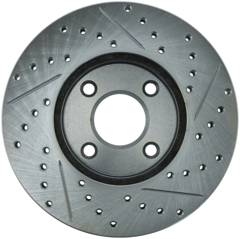 StopTech Select Sport Drilled & Slotted Rotor - Front Left