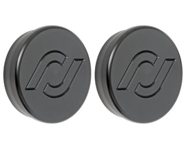 RockJock JL/JT Frame Tube Plugs Frame Front CNC Machined Black Delrin