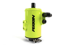 Load image into Gallery viewer, PERRIN 02-14 Subaru WRX / 04-21 STI / 05-09 LGT &amp; OBXT (w/FMIC Only) Air Oil Separator - Neon Yel.