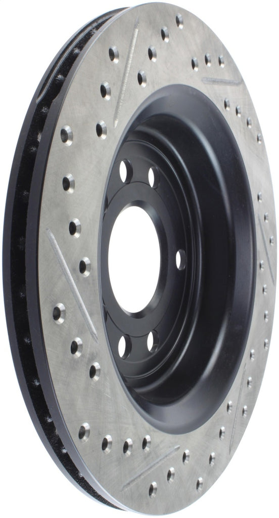 StopTech 03-09 Saab 9-3 Slotted & Drilled Left Rear Rotor