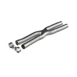 MBRP 15-19 Ford Mustang GT 2.5in Resonator Delete X-Pipe - AL - GTR Auto
