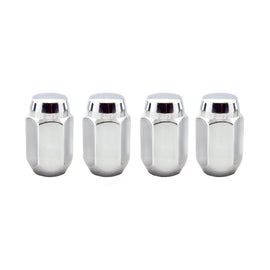McGard Hex Lug Nut (Cone Seat) 1/2-20 / 13/16 Hex / 1.5in. Length (4-Pack) - Chrome