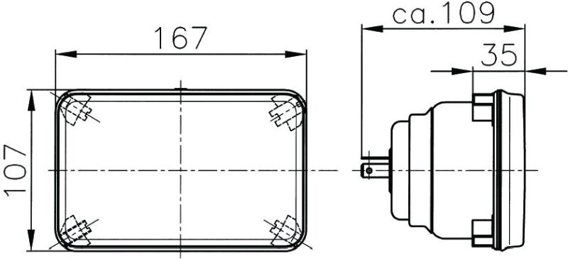 Hella Headlamp Insert Esh Fa Gn Mgs12 53391Ab