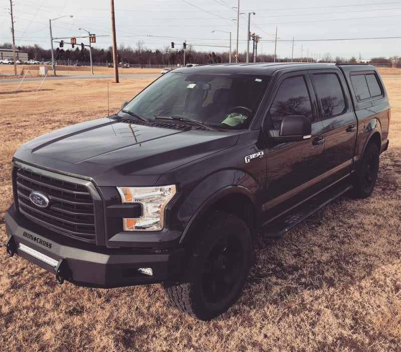 Iron Cross 04-08 Ford F-150 Low Profile Front Bumper - Matte Black