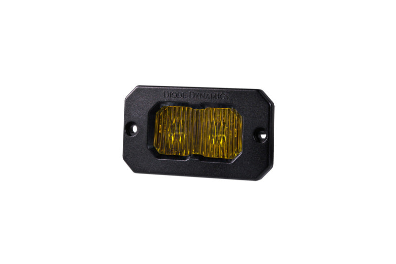 Diode Dynamics Stage Series 2 In LED Pod Pro - Yellow Fog Flush ABL Each