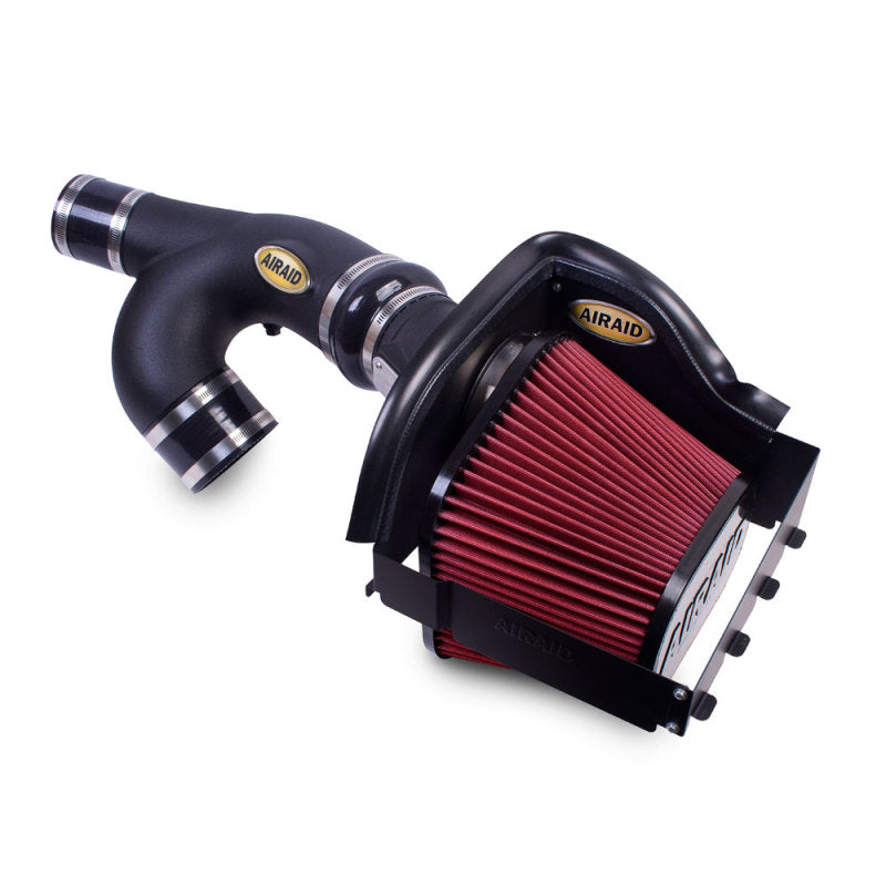 Airaid Intake System, Bifurcated Tube, Oiled / Red Media 11-14 Ford F-150 3.5L Ecoboost