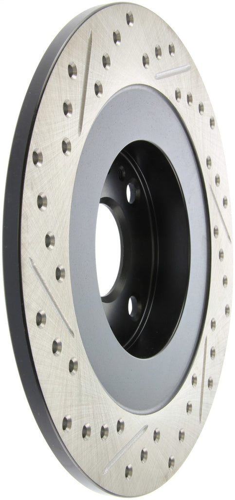 StopTech 01-05 Miata MX-5 Hard Suspension / 04-05 MX-5 MazdaSpeed SportStop Slotted & Drilled Left