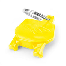 Load image into Gallery viewer, Cycra Key Ring with Number Plate - Yellow