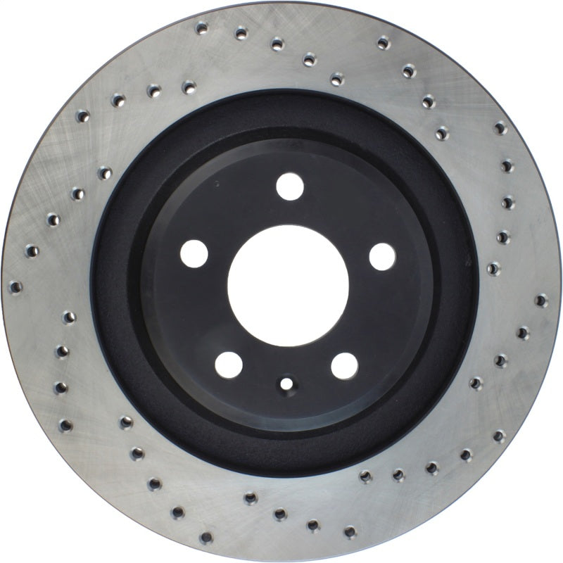 StopTech 08-11 Audi S5 / 2010 Audi S4 Drilled Left Rear Cryo Rotor