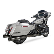 Load image into Gallery viewer, Vance &amp; Hines 17-23 Harley Davidson CVO/Touring Hi-Output Slip on Exhaust - Dark Chrome