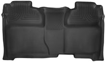 Load image into Gallery viewer, Husky Liners 14-15 Chevy Silverado Crew Cab X-Act Contour Black 2nd Row Floor Liners - GTR Auto