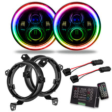 Load image into Gallery viewer, Oracle Jeep Wrangler JL/Gladiator JT 7in. High Powered LED Headlights (Pair) - 2