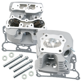 S&S Cycle 99-05 BT Super Stock 79cc Cylinder Head Kit - Silver