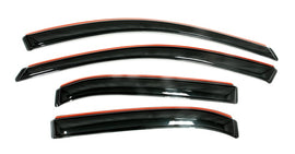 AVS 17-18 Cadillac XT5 Ventvisor In-Channel Front & Rear Window Deflectors 4pc - Smoke - GTR Auto