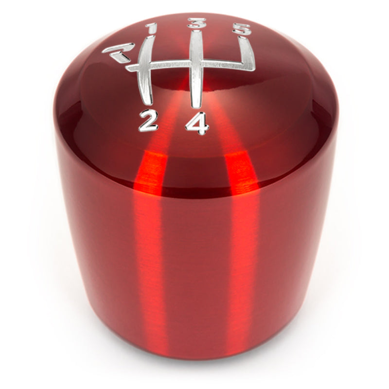 Raceseng Ashiko Shift Knob (Gate 5 Engraving) BMW Adapter - Red Translucent