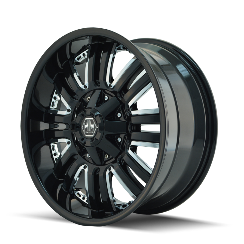 Mayhem 8070 Assault 18x9 / 5x114.3 BP / 18mm Offset / 87mm Hub Black Wheel