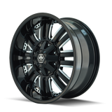 Mayhem 8070 Assault 18x9 / 5x114.3 BP / 18mm Offset / 87mm Hub Black Wheel