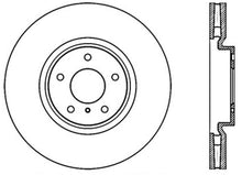 Load image into Gallery viewer, Stoptech Premium Cryo Front Brake Rotor 08-13 Infiniti G37