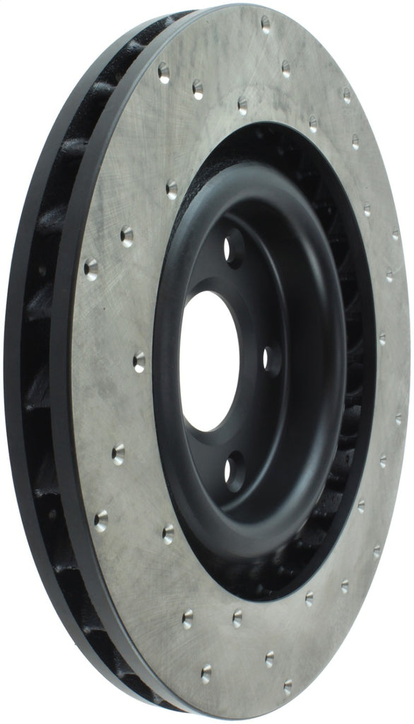 StopTech 06-08 Cadillac XLR-V SC / 05-09 Corvette (Z51) Front Right Drilled Rotor