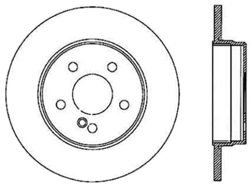 StopTech Slotted & Drilled Sport Brake Rotor