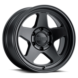 Kansei K12MB Knp 17x8.5in / 5x127 BP / 0mm Offset / 78.1mm Bore - Matte Black Wheel