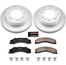 Load image into Gallery viewer, Power Stop 2011 GMC Sierra 3500 HD Front Z17 Coated Brake Kit