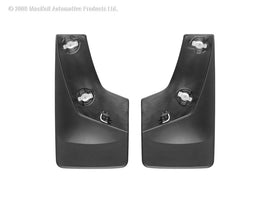 WeatherTech 07-13 GMC Sierra No Drill Mudflaps - Black
