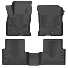 Load image into Gallery viewer, Husky Liners 21-22 Ford Bronco Sport WeatherBeater Front &amp; 2nd Seat Floor Liners (Black) - GTR Auto