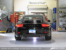 Load image into Gallery viewer, AWE Tuning Porsche 991 SwitchPath Exhaust for PSE Cars Chrome Silver Tips