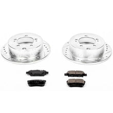 Load image into Gallery viewer, Power Stop 04-06 Mitsubishi Lancer Rear Z23 Evolution Sport Brake Kit