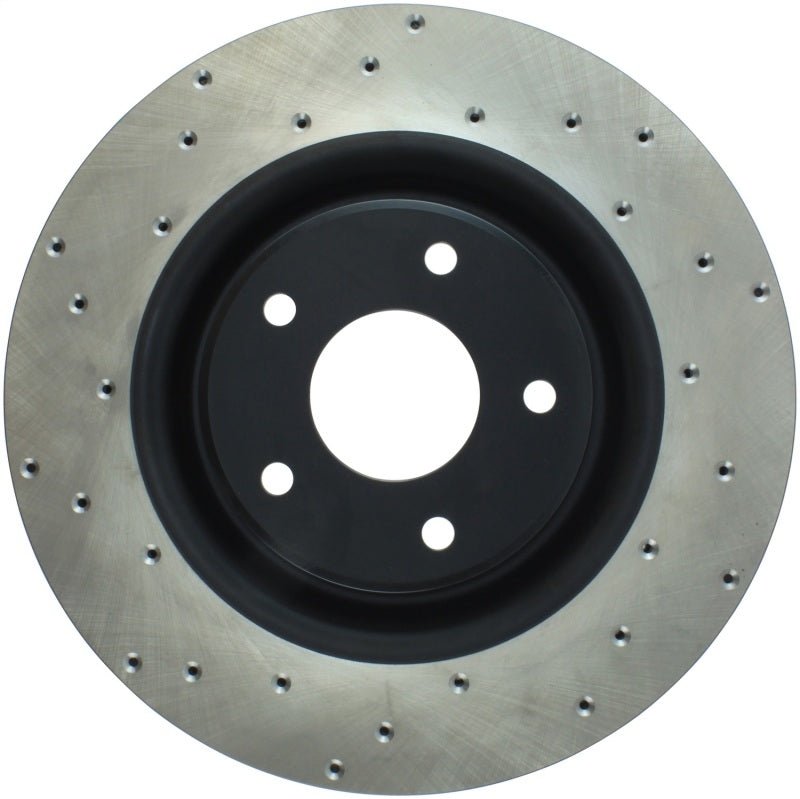 StopTech 06-08 Cadillac XLR-V SC / 05-09 Corvette (Z51) Front Right Drilled Rotor