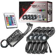 Load image into Gallery viewer, Oracle Bluetooth + RF Underbody Rock Light Kit - 4 PCS - ColorSHIFT