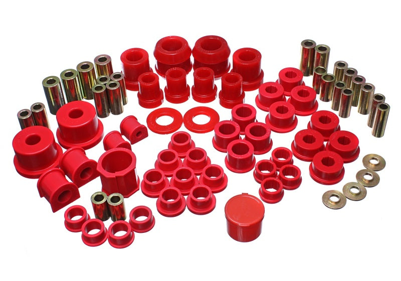 Energy Suspension 06-14 Mazda Miata Red Master Bushing Set - GTR Auto