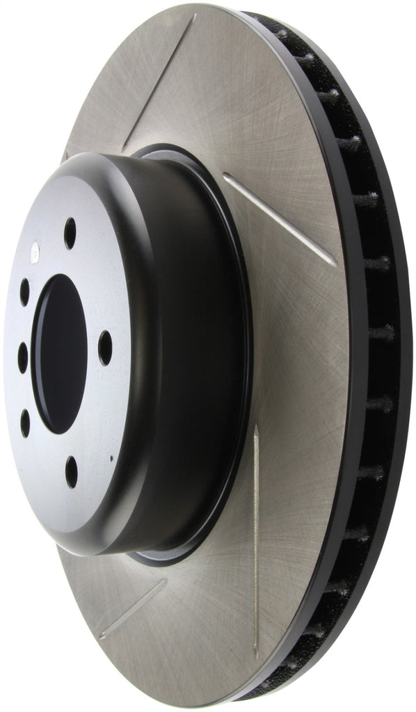 StopTech Power Slot 08 BMW 535i / 04-08 545i/550i/645i/650i Front Left SportStop Slotted Rotor