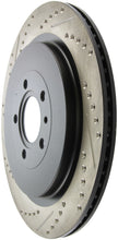 Load image into Gallery viewer, StopTech Sport Drilled &amp; Slotted Rotor - Rear Right