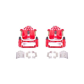 Power Stop 04-05 Cadillac XLR Rear Red Calipers w/Brackets - Pair