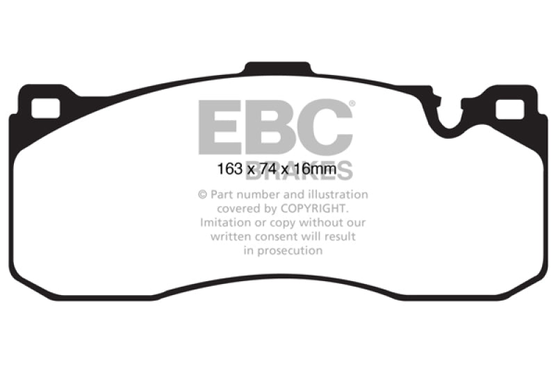 EBC 08-10 BMW 135 3.0 Twin Turbo Bluestuff Front Brake Pads