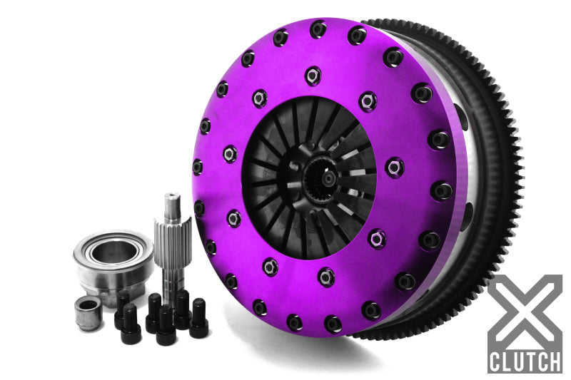 XClutch 11-13 BMW 335is Base 3.0L 9in Twin Solid Organic Clutch Kit (6 Bolt/PB in Input Shaft)