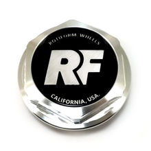 Load image into Gallery viewer, ROTIFORM THRD RSECAP W/BLK-SIL FOIL LOGO