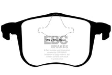 Load image into Gallery viewer, EBC 06-11 Saab 9-3 2.0 Turbo (Aero) Ultimax2 Front Brake Pads