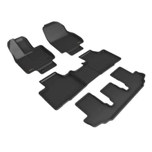 Load image into Gallery viewer, 3D MAXpider 20-22 Toyota Highlander Gasoline 2nd Row Bucket Kagu 1st 2nd 3rd Row - Set (Black)
