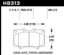 Load image into Gallery viewer, Hawk HPS Street Brake Pads